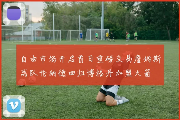 自由市场开启首日重磅交易詹姆斯离队伦纳德回归博格丹加盟火箭